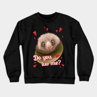 Cute Little Sloth Crewneck Sweatshirt